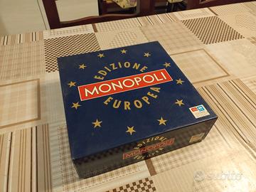 Monopoly versione Europea ECU gioco da tavolo