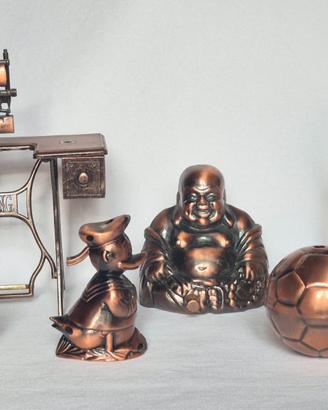 6 ACCENDINI DA TAVOLO IN METALLO – VINTAGE-Rif.06