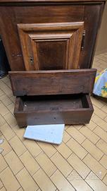 mobile antico inginocchiatoio 