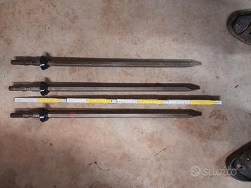 punte per demolitore  hilti 