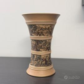 Vaso vittoriano in antica ceramica