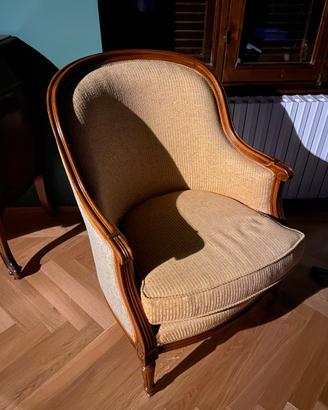 Coppia di poltrone bergère, stile classico