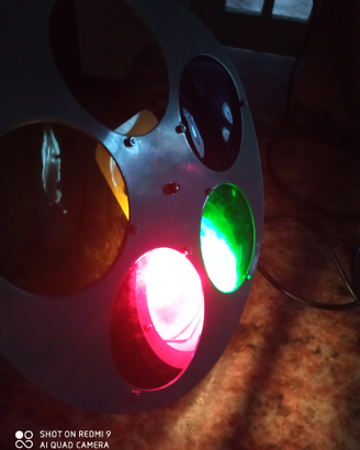 Faretto con cambiacolori