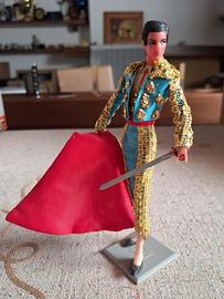 Bambola di Marin Chiclana Spagnola Torero vintage