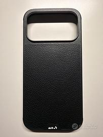 Mous Limitless Black Leather iPhone 17 Pro Max