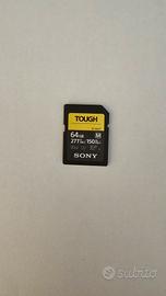 Sony Memoria SD-XC 64 GB Serie M Tough