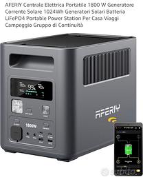 AFERIY Centrale Elettrica Portatile 1800 W