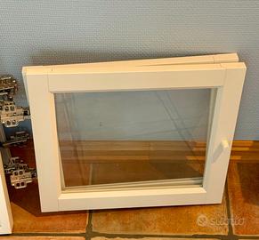 Coppia Ante Vetro Oxberg Ikea Billy Moduli Top