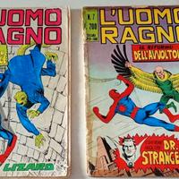 L'UOMO RAGNO CORNO N.6 E 7 PRIMA EDIZIONE 1970