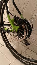 haibike trasformata in elettrica