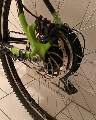 haibike trasformata in elettrica
