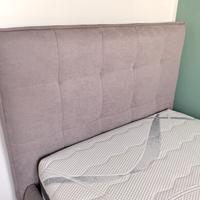 Letto contenitore + materasso 1+1/2 piazza