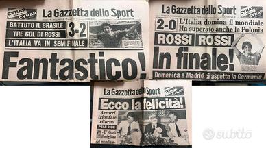3 Gazzetta dello Sport mondiale Spagna 82