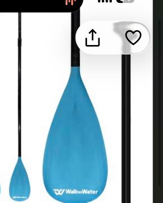 PAGAIA SUP PALA UNICA COLORE NERO