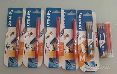 Lotto penne e ricariche Frixion originali nuove