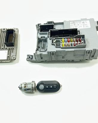 KIT CHIAVE FIAT 500 Serie IAW5SF8.MR (07>14)