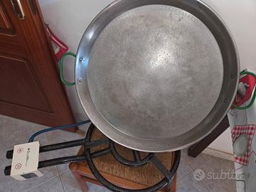 Set vintage Garcima – Fornello+Paellera