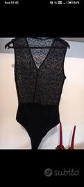 Body in pizzo nero