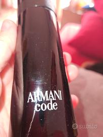 profumo armani code originale