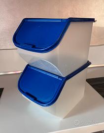 Coppia di contenitori modulari Tupperware