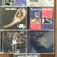 Deep Purple, ACDC, Rolling Stones, Queen