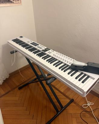Arturia KeyLab 88 mk3 + Stand + Pedale