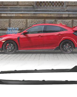 MINNIGONE LATERALI HONDA CIVIC 16-20 LOOK TYPE R