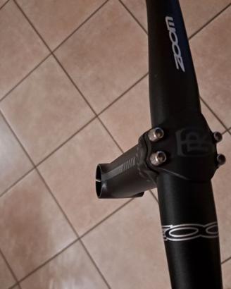 manubrio e attacco mtb