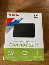 Hard Disk esterno Toshiba 1TB Canvio Basics
