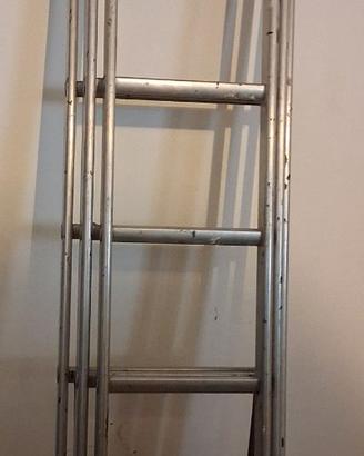 Scala trasformabile in allumino cm. h. 200x47
