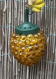 Plafoniera in ferro verniciato a 3 luci