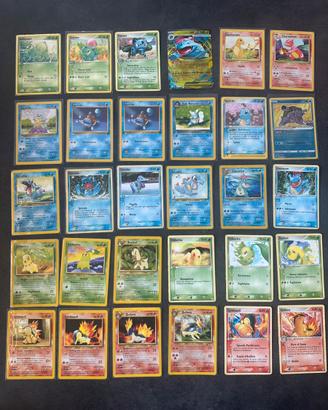 Lotto Starter Pack Pokémon Vintage 🍃🔥💧