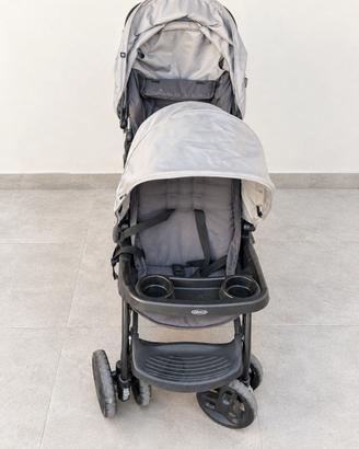 Passeggino doppio Graco gemellare