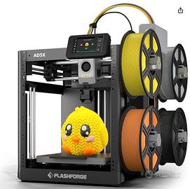 stampante 3d multicolore + diversi accessori exra