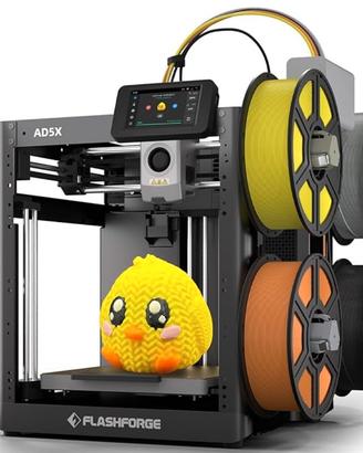stampante 3d multicolore + diversi accessori exra