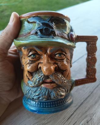 Lotto 4 boccali da collezione d'epoca ( Toby Mugs/