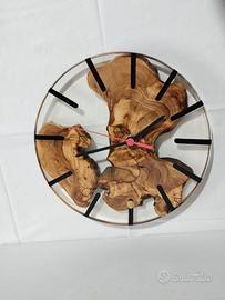 OROLOGIO LEGNO E RESINA