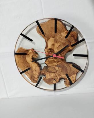OROLOGIO LEGNO E RESINA