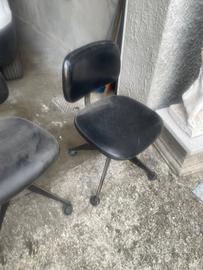 sedie da scrivania  vinyage di velca