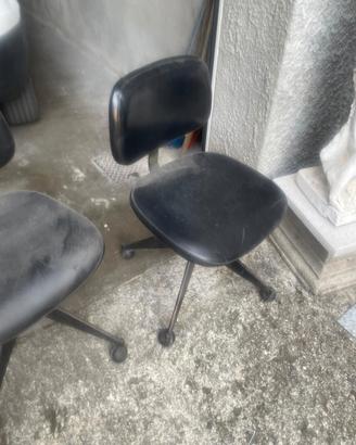 sedie da scrivania  vinyage di velca