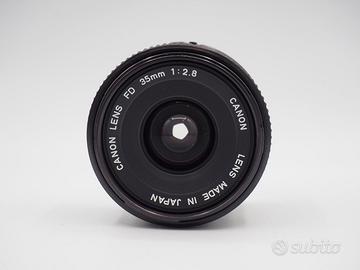 Obiettivo Canon NewFD 35mm f/2.8