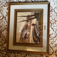 Quadri con cornice oro