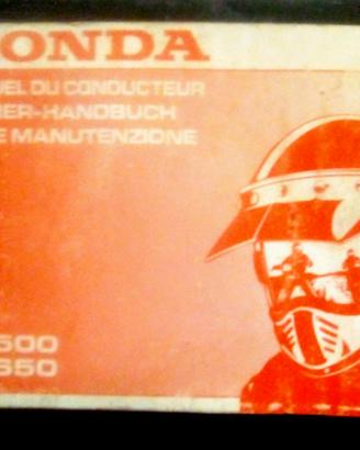 Libretto Honda NX650/500 Dominator VENDUTO.