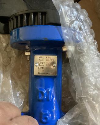 Valvole tipo wafer industriali nuove