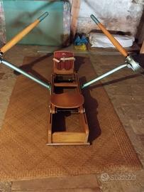 Vogatore in faggio Lamborghini Anni 50