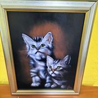 Quadro con Gatti