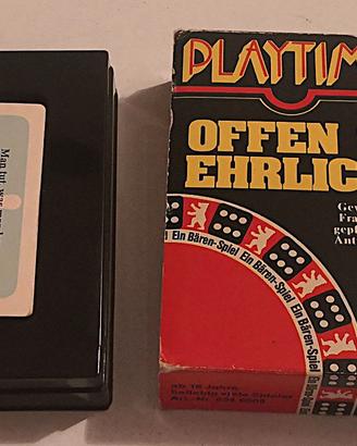 Gioco da tavolo vintage Playtime Offen Ehrlich Ber