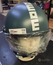 TG L CASCO MOMO DESIGN FGTR CLASSIC CANDY GRIGIO O