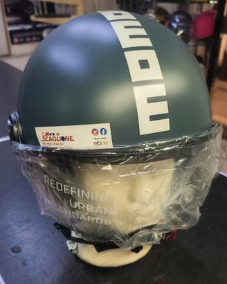TG L CASCO MOMO DESIGN FGTR CLASSIC CANDY GRIGIO O