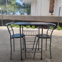 Set tavolo con sedie salvaspazio